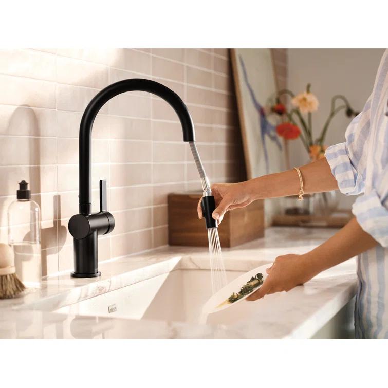 Moen Cia Pull Down Single Handle Kitchen Faucet