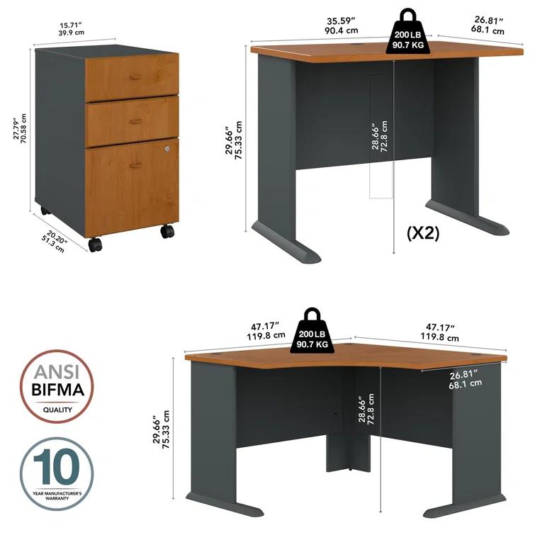 L-Shape Executive Desk