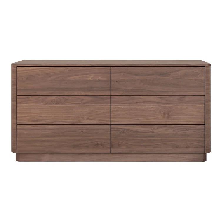 ROUND OFF DRESSER WALNUT