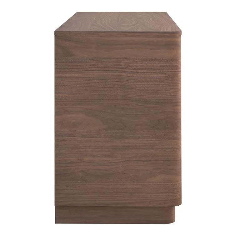 ROUND OFF DRESSER WALNUT