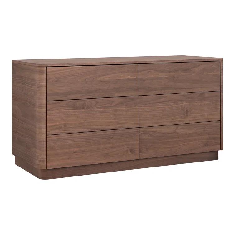 ROUND OFF DRESSER WALNUT