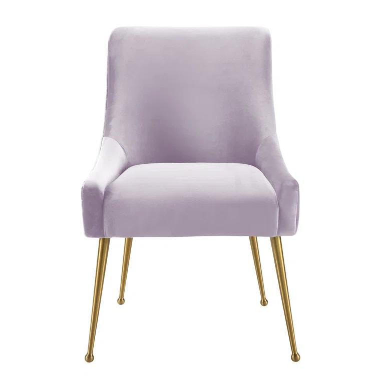 Beatrix 19'' H Velvet Upholstered Side Chair