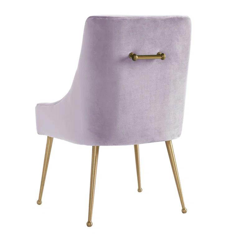 Beatrix 19'' H Velvet Upholstered Side Chair