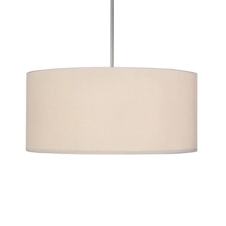 Cilindro 6 - Light Beige Shaded Pendant