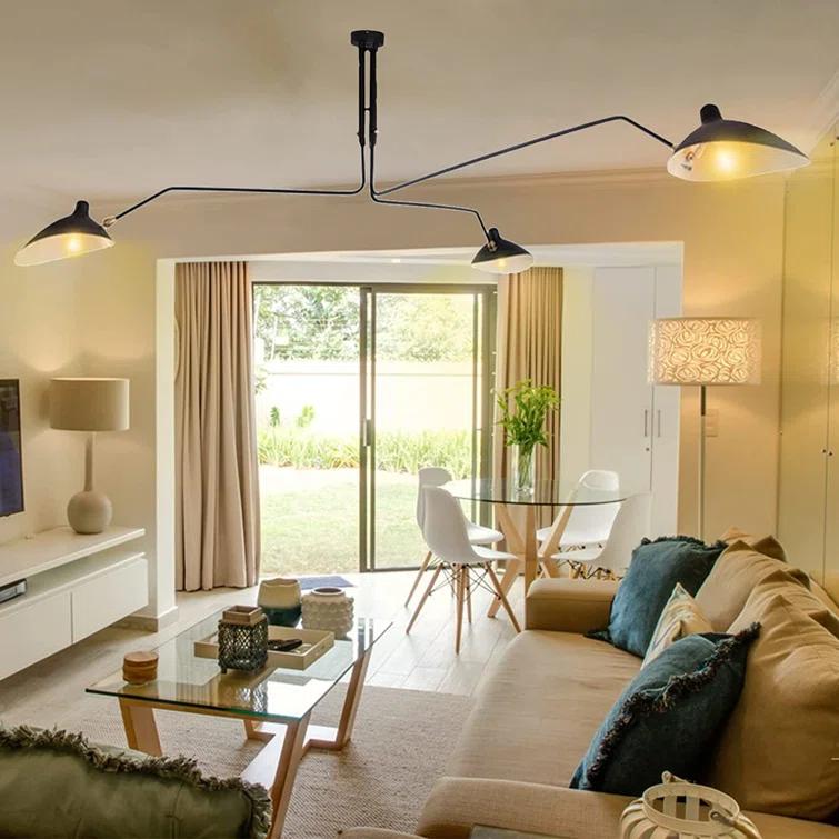 Davita 3 Light Metal Novelty Chandelier