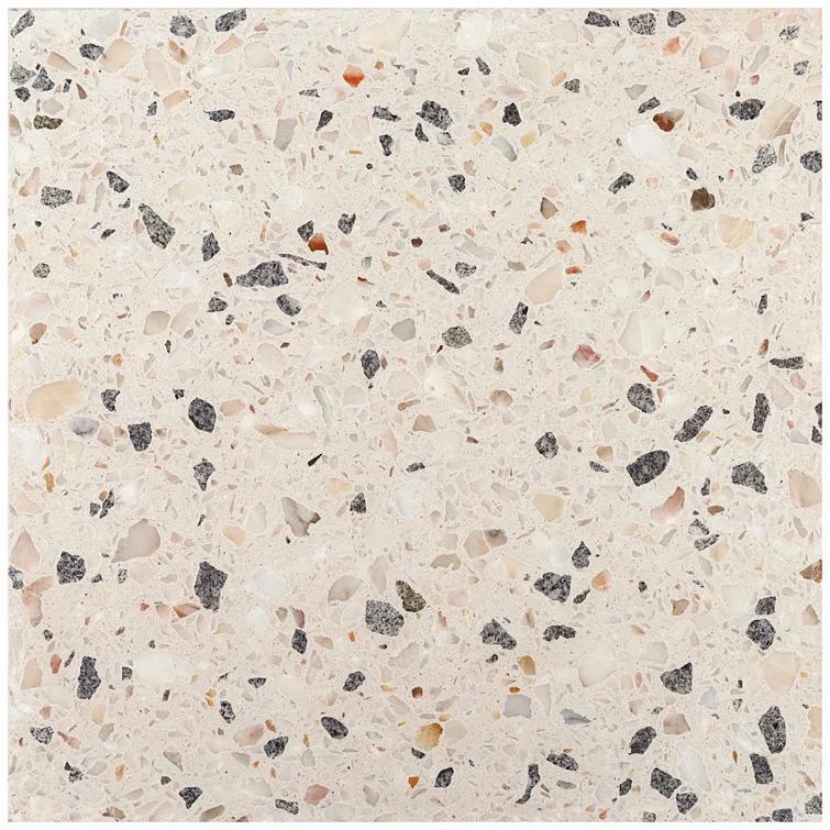 Durham 16.14 in. x 16.14 in. Polished Terrazzo Floor and Wall Tile (3.61 Sq. Ft. / Case)