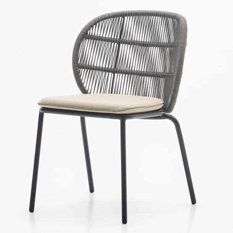 Kodo Outdoor Dining Side Chair with Cushion