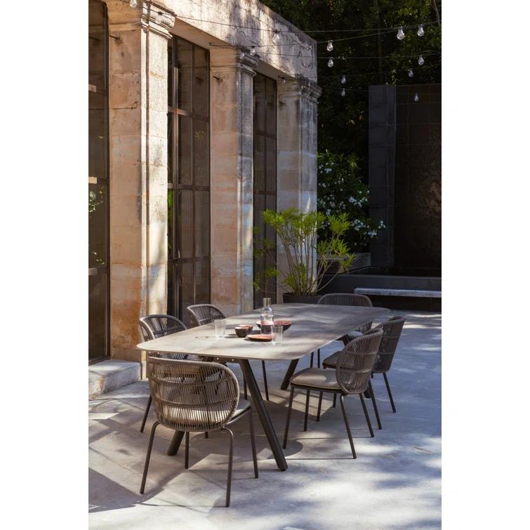 Kodo Outdoor Dining Side Chair with Cushion
