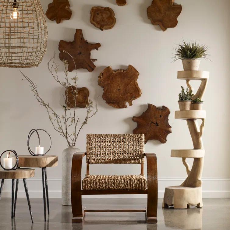 Kalani Solid Wood Wall Decor