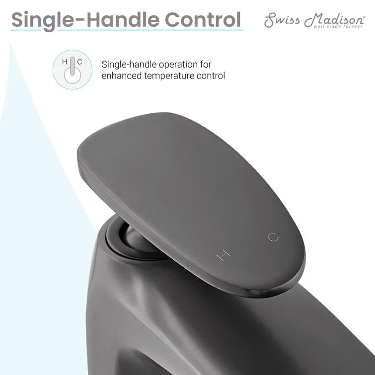 Sublime Single Hole, Single-Handle, Bathroom Faucet