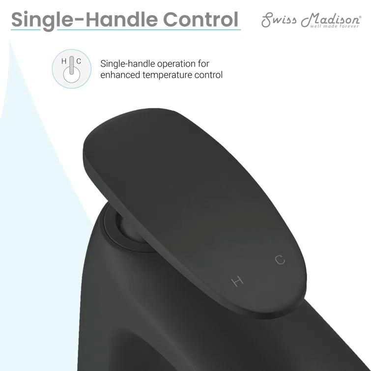 Sublime Single Hole, Single-Handle, Bathroom Faucet