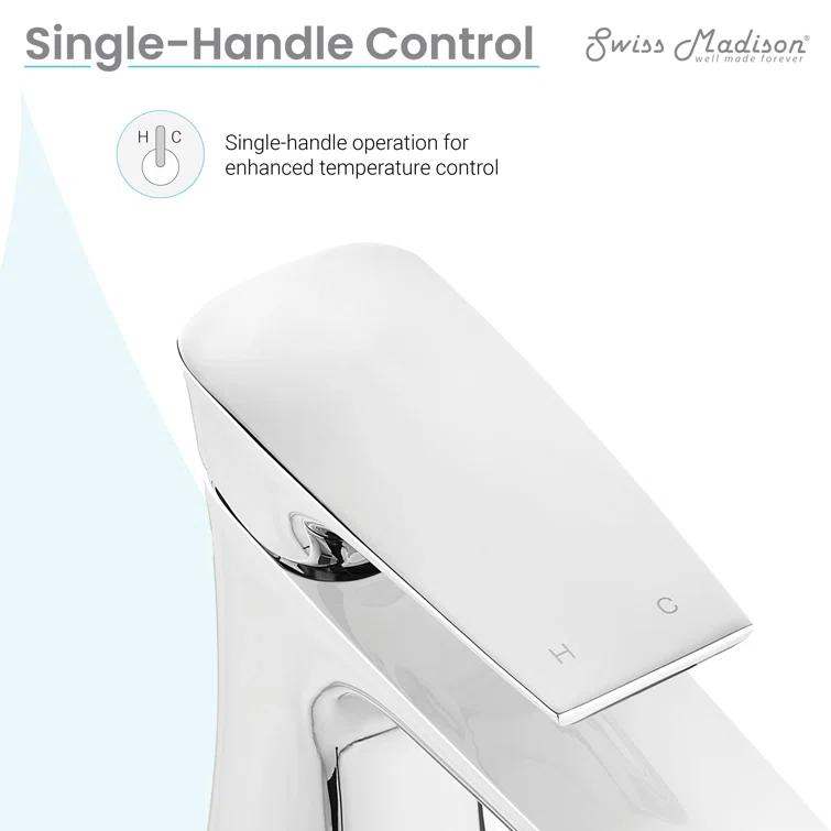Monaco Single Hole, Single-Handle, Bathroom Faucet