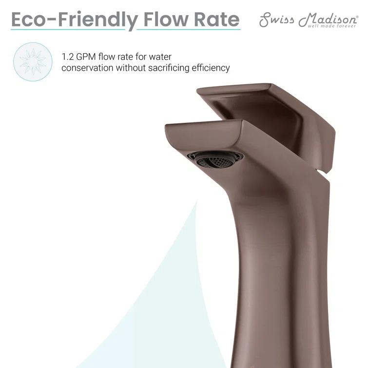 Monaco Single Hole, Single-Handle, Bathroom Faucet