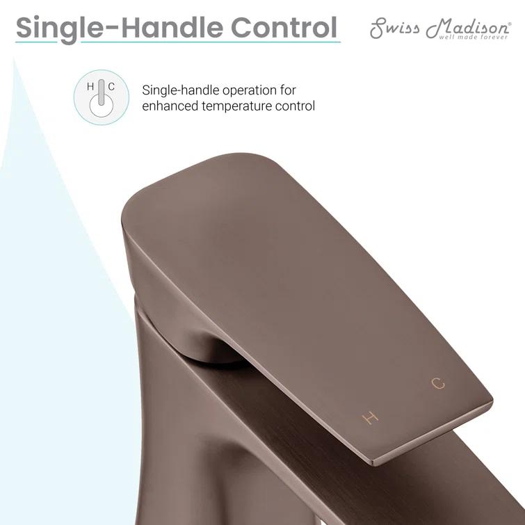 Monaco Single Hole, Single-Handle, Bathroom Faucet