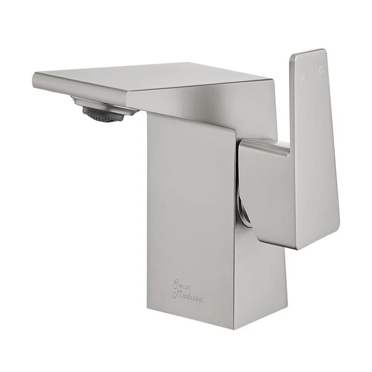 Carre Single Hole, Single-Handle, Bathroom Faucet
