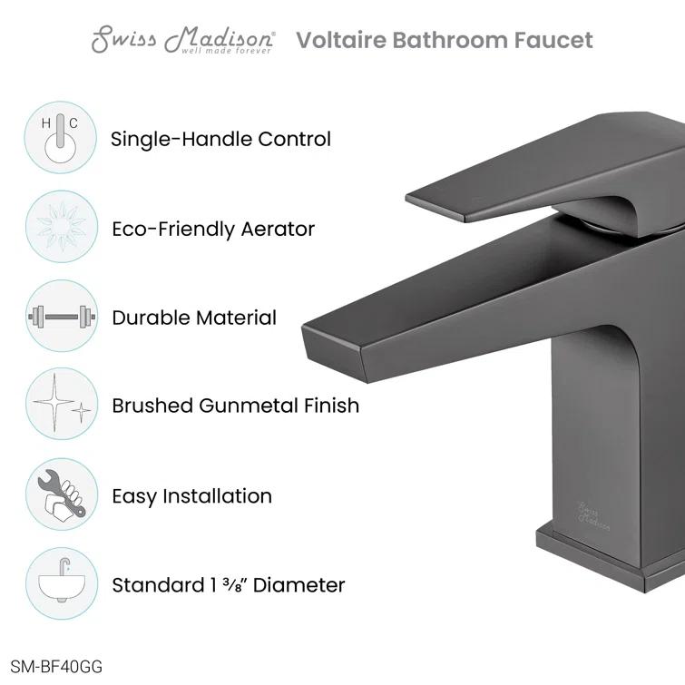 Voltaire Single Hole, Single-Handle, Bathroom Faucet