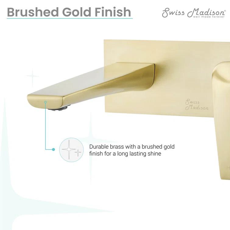 Voltaire Single-Handle, Wall-Mount, Bathroom Faucet