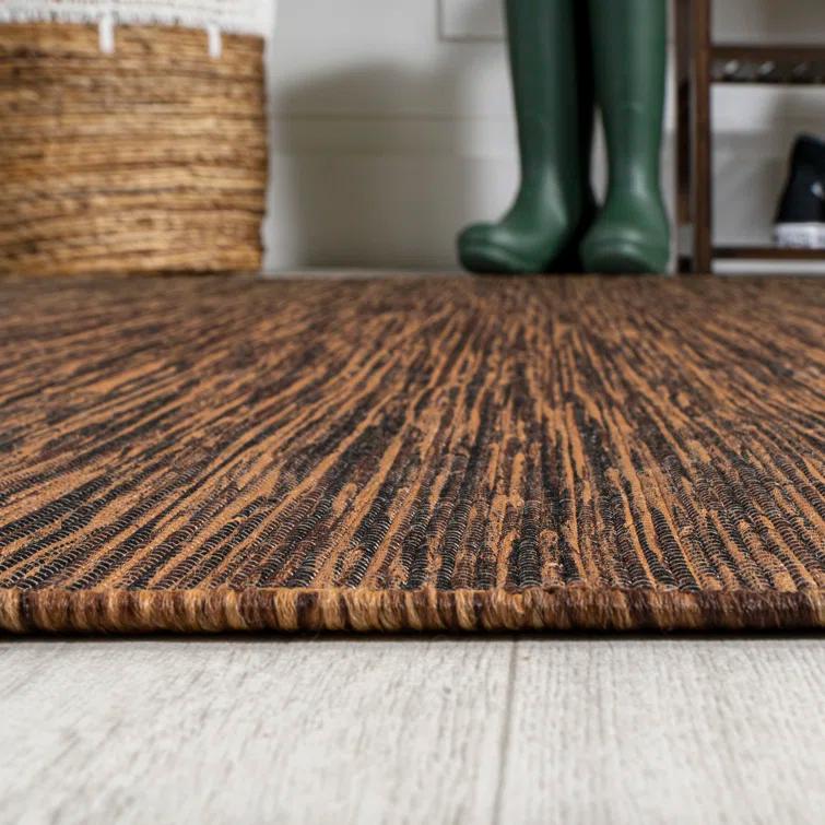 Alianna Brown Indoor / Outdoor Area Rug