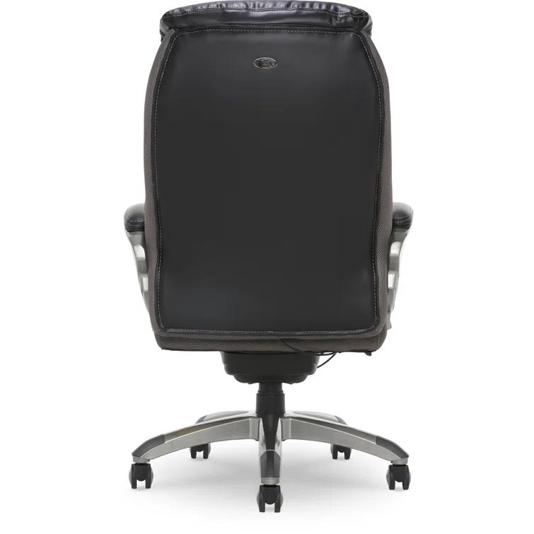 Serta Lautner Executive Office Chair, SmartLayers and ComfortCoils Technology, Adjustable Lumbar