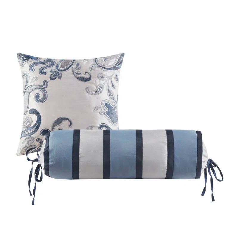 Madison Park Aubrey 5 Piece Jacquard Bedspread Set with Throw Pillows