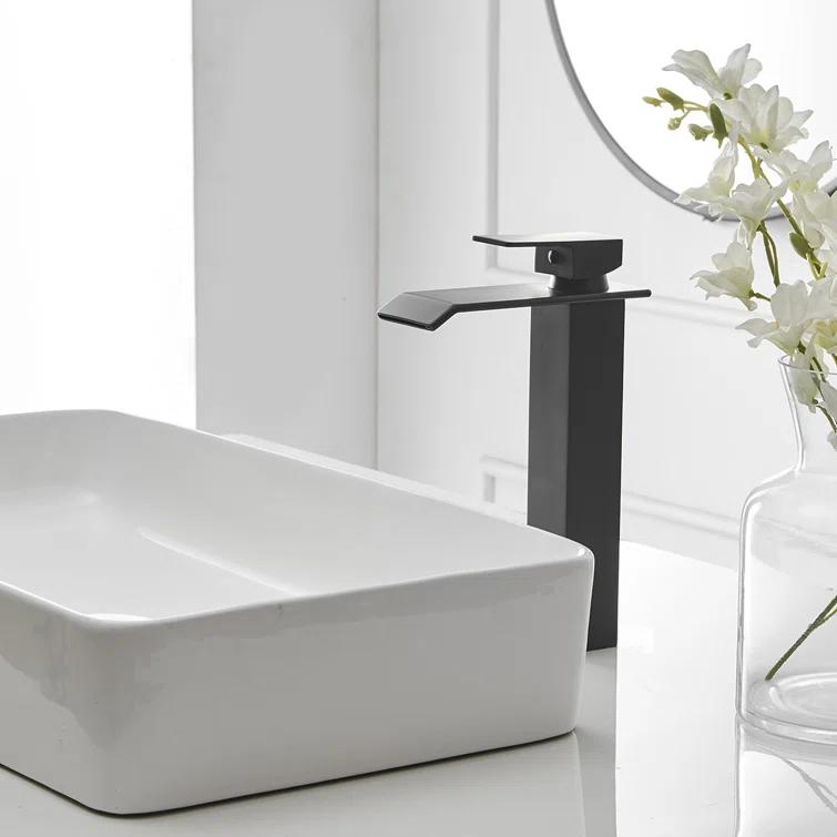 Vessel Sink Faucet Single-handle Bathroom Faucet with Drain Assembly