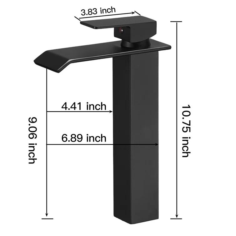 Vessel Sink Faucet Single-handle Bathroom Faucet with Drain Assembly