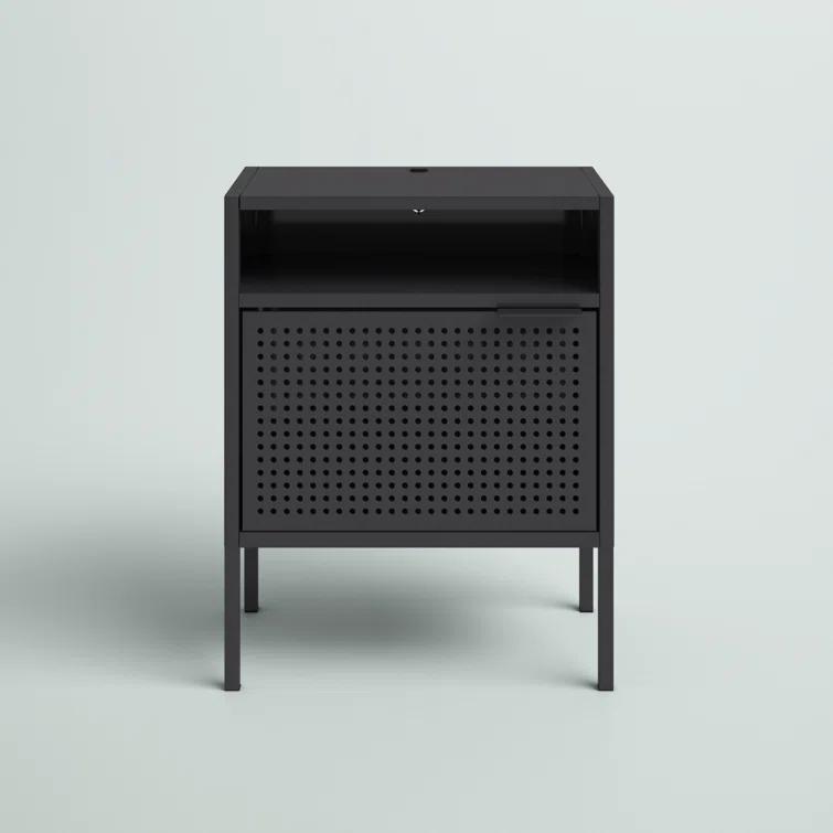 Zander 19'' W Metal Nightstand