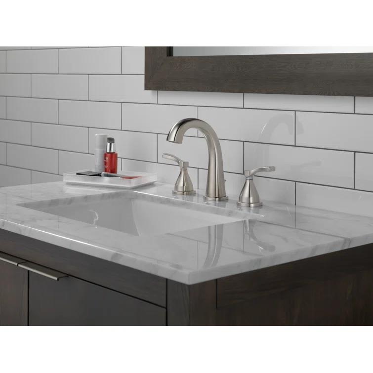 Stryke Widespread Bathroom Faucet with Drain Assembly and DIAMOND™ Seal Technology