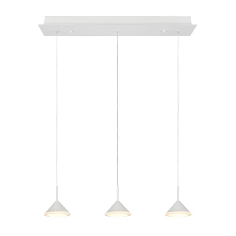 Hounslow 3 - Light LED Kitchen Island Pendant