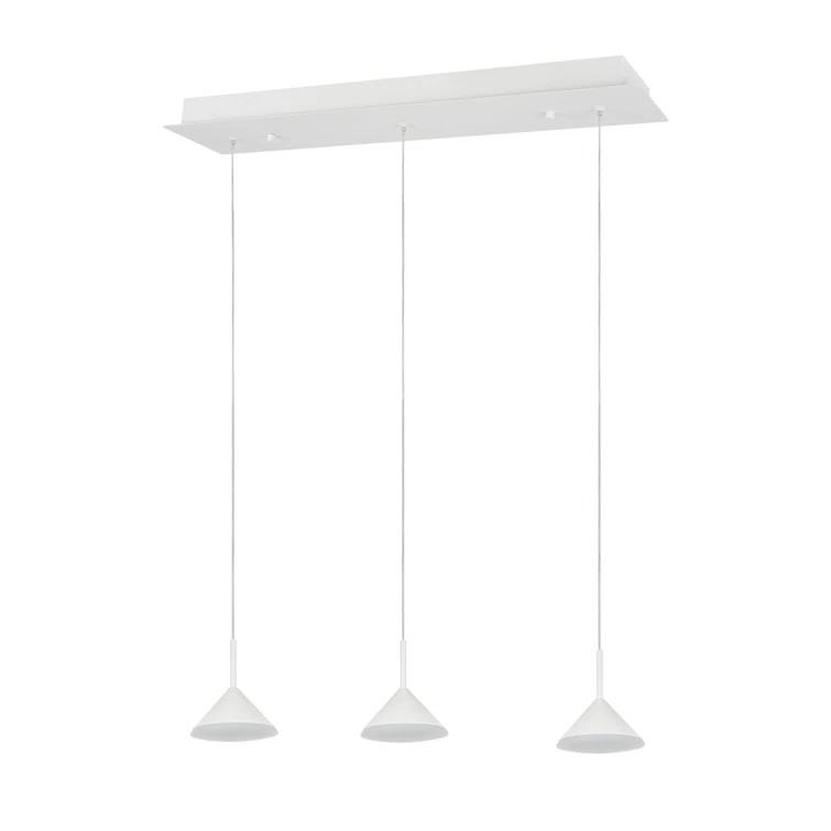 Hounslow 3 - Light LED Kitchen Island Pendant