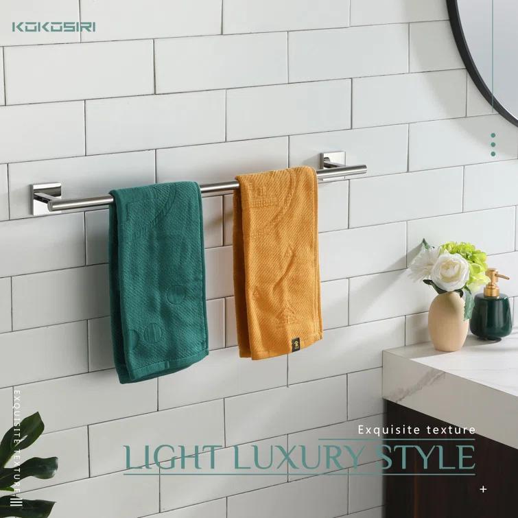 24" Bathroom Towel Bar Wall Mounted