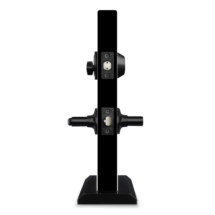 Complete Entry Lever Set with Single Cylinder Deadbolt