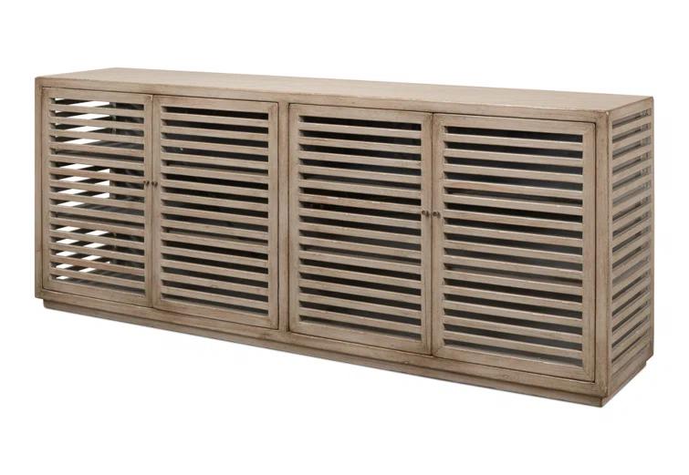 Sarreid Ltd St. Nevis 92'' Solid Wood Sideboard