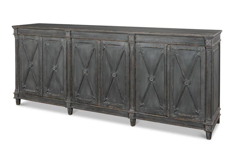 Marksman 96'' Solid Wood Sideboard