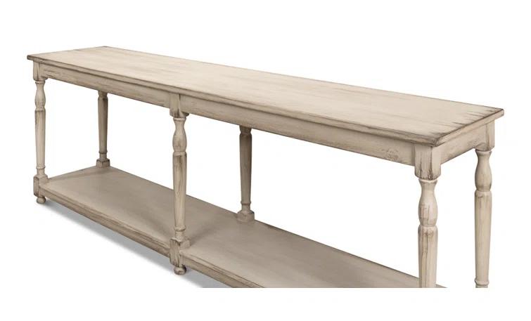 Sarreid Ltd Jensen 95'' Solid Wood Console Table