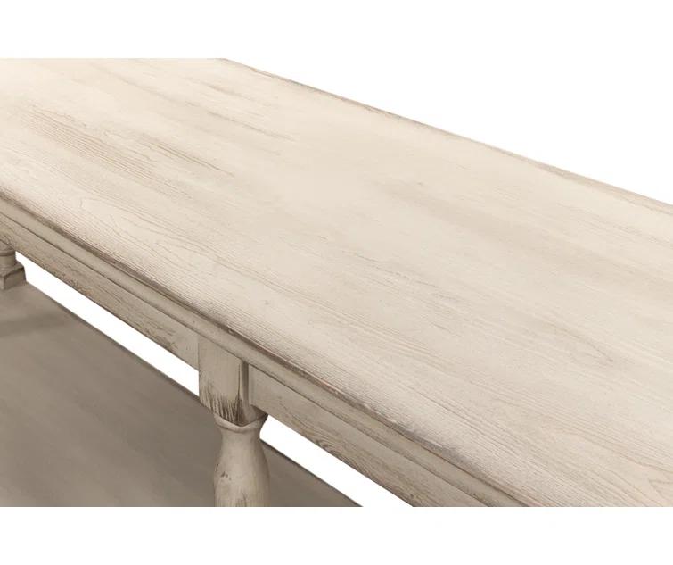 Sarreid Ltd Jensen 95'' Solid Wood Console Table