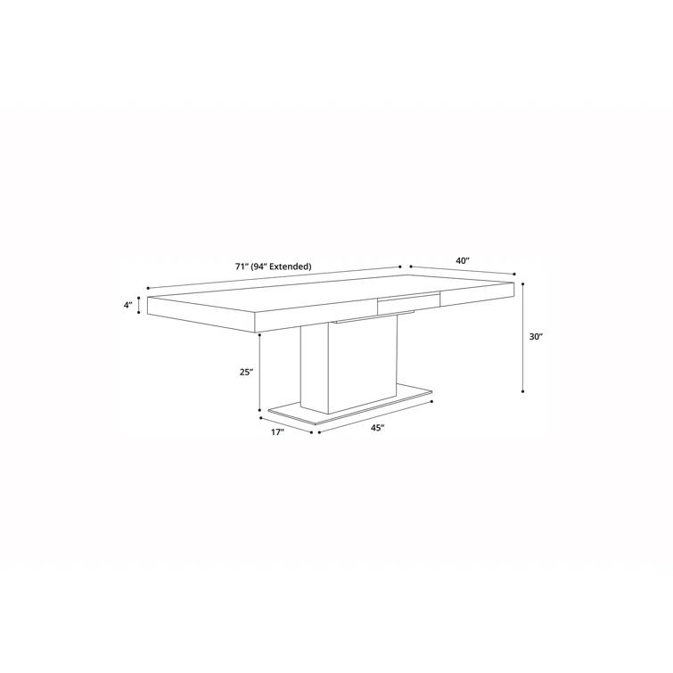Rectangular Dining Table