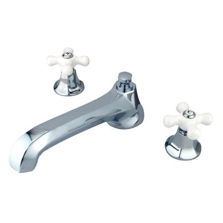 Metropolitan Double Handle Deck Mounted Roman Tub Faucet