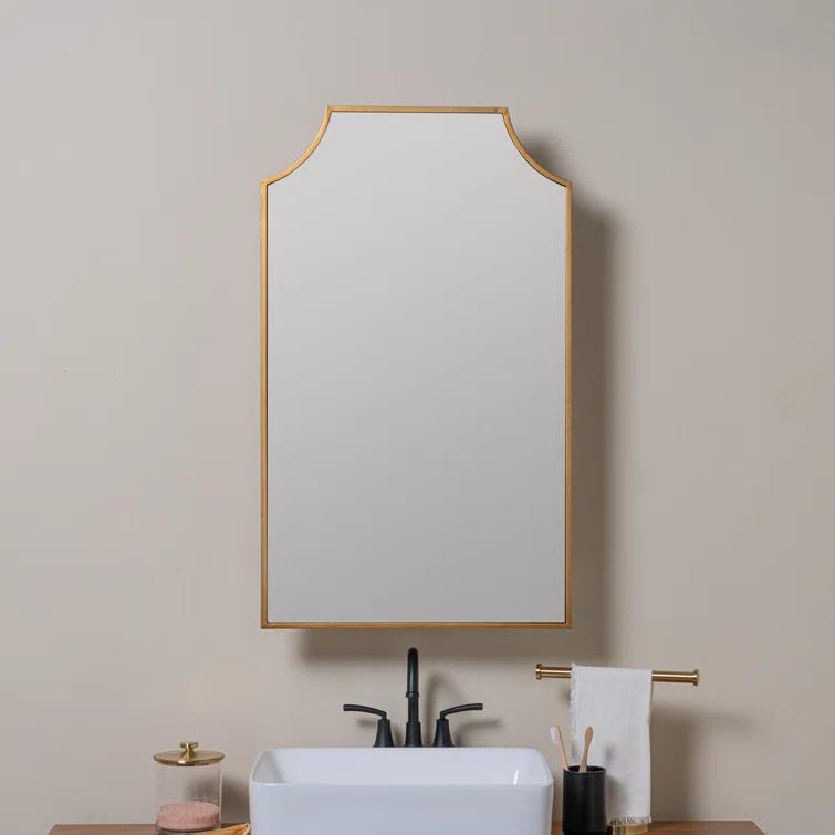 Simone 20.75'' Mirrored Medicine Cabinet