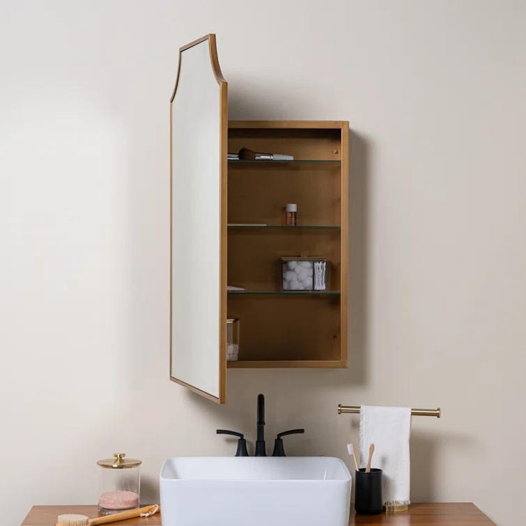 Simone 20.75'' Mirrored Medicine Cabinet