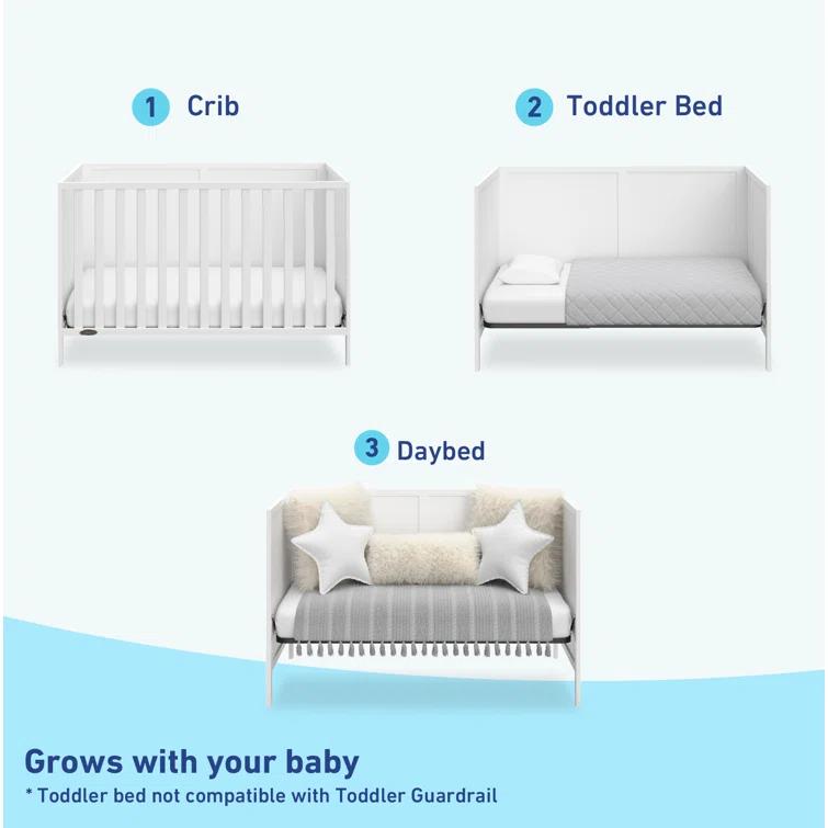 Graco Theo 3-in-1 Convertible Crib