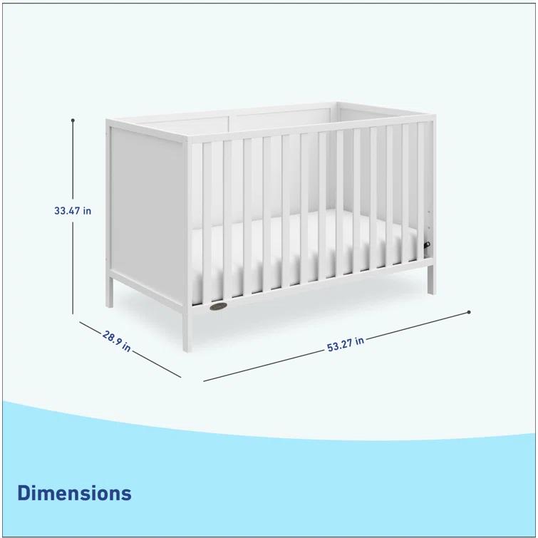 Graco Theo 3-in-1 Convertible Crib