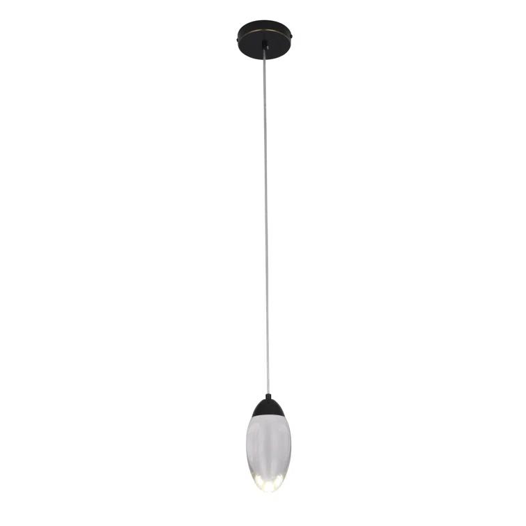 Orren Ellis Modern 1 Light LED Crystal Pendant