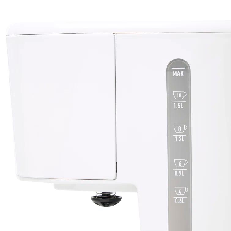 HADEN Heritage Ivory and Copper 12-Cup Programmable Coffee Maker