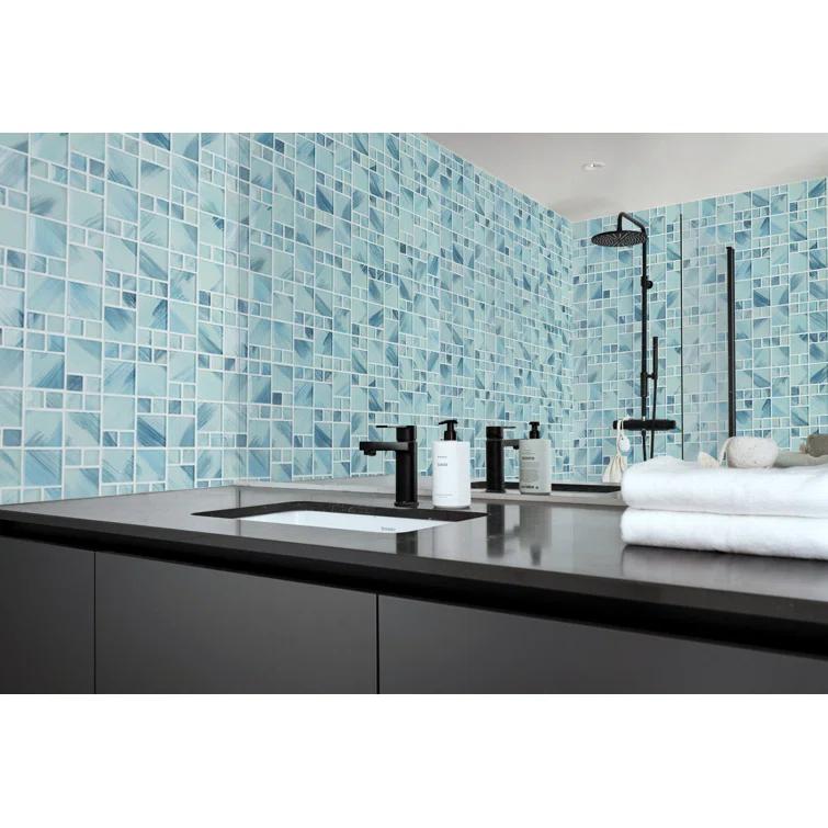 Swimming Pool Series Glass Mosaic Tile