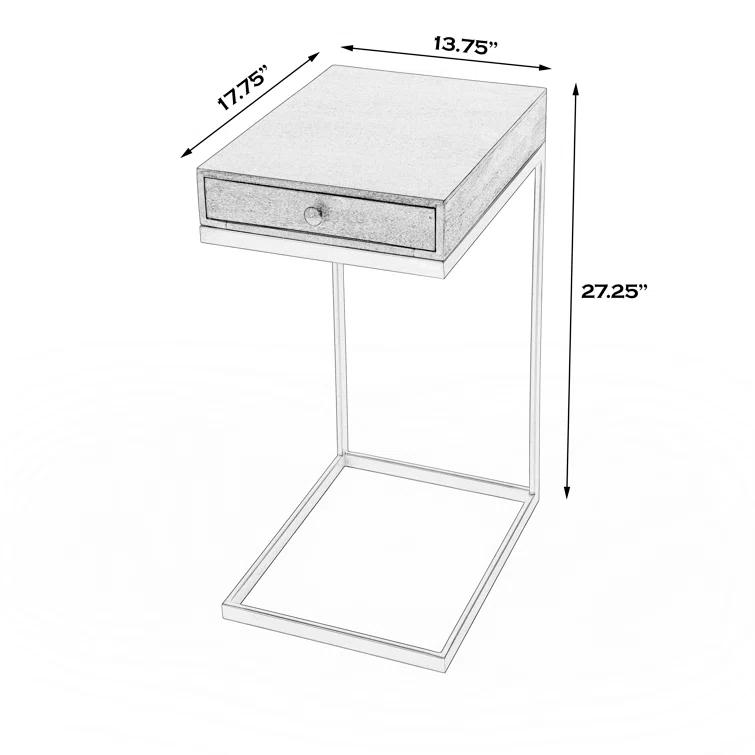 Willa Arlo™ Interiors Mousseau Marne C Table End Table