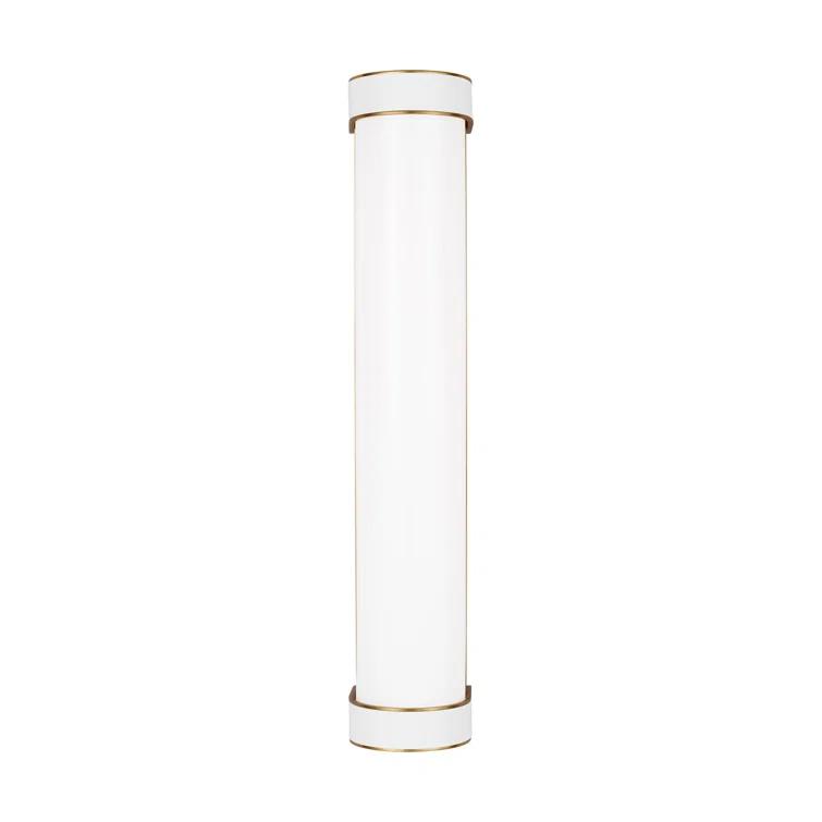 Monroe 24" Gold Dimmable Cylinder LED Vanity Light