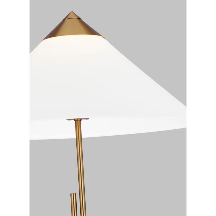 Franklin Floor Lamp by Kelly Wearstler - Burnished Brass