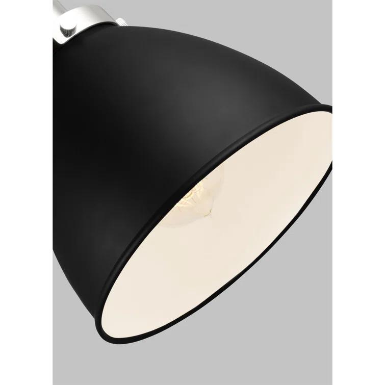 Icarus Single Light Steel Dimmable Armed Sconce