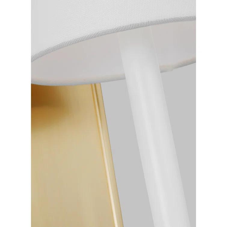 Burnished Brass 15" Contemporary Wall Sconce